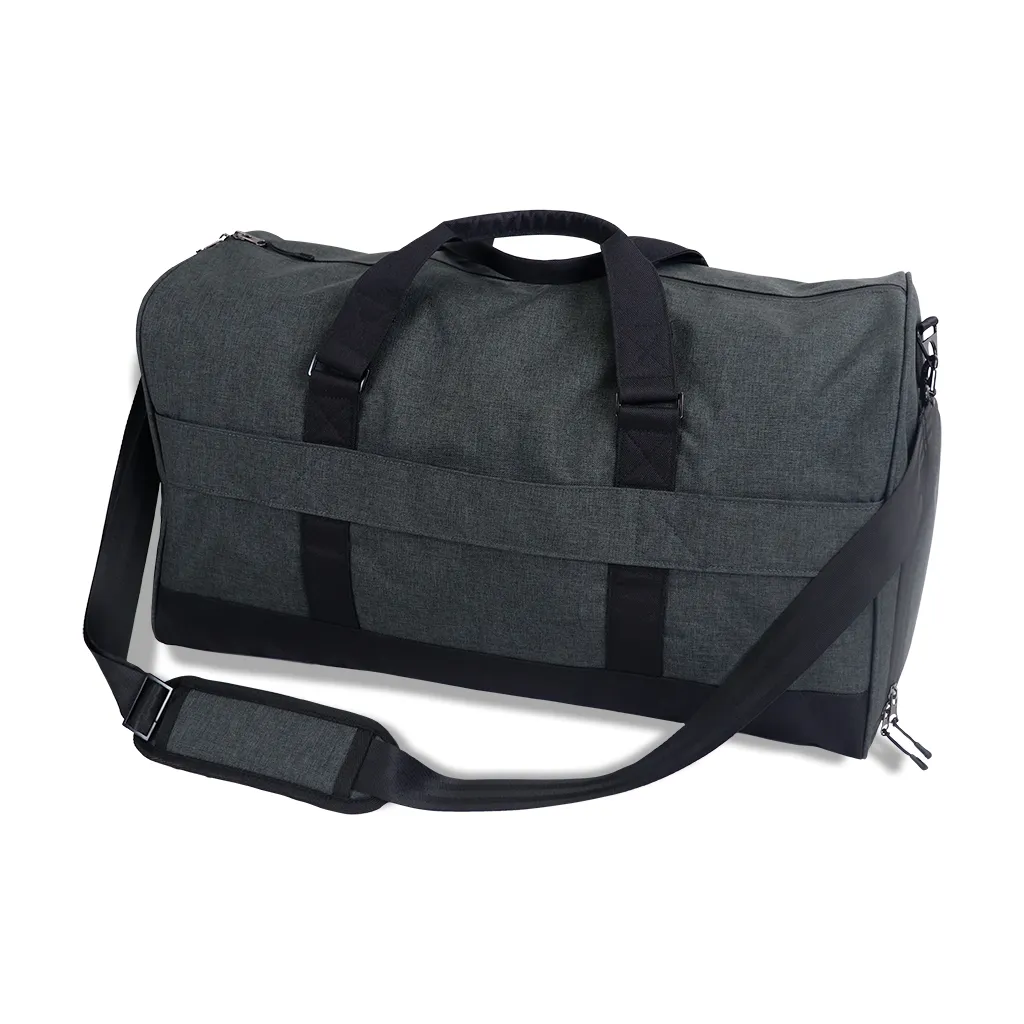 48-Hour Zusa Black Heather Weekender Duffel