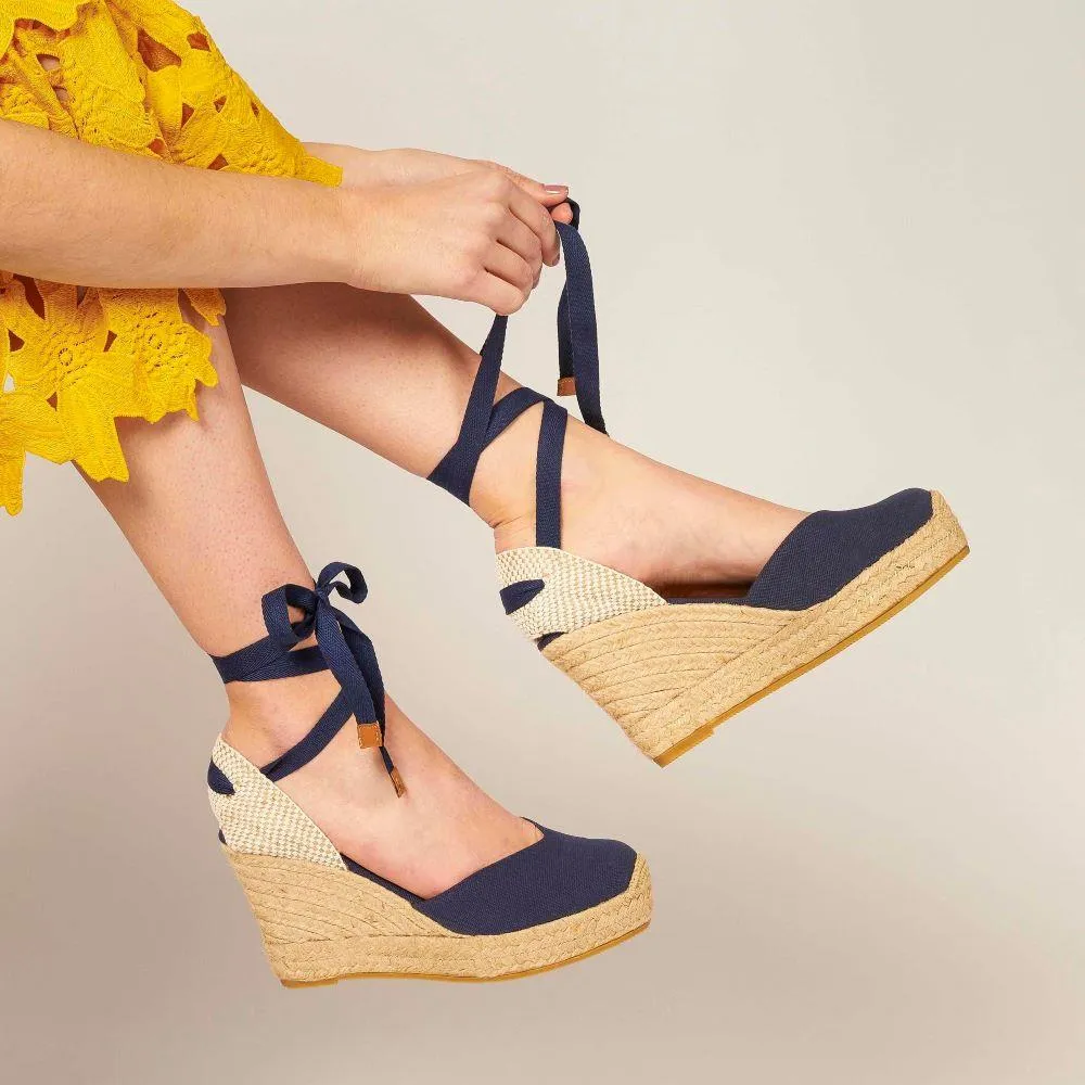 Alyssa Wedge Espadrille Sandals - ALYSSA / 320 328