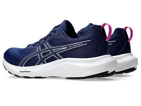 ASICS WOMEN'S GEL CONTEND 9 BLUE/PINK RUNNING SHOES