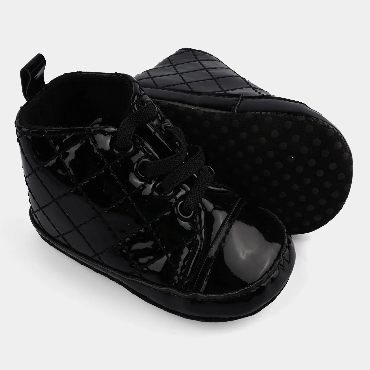 Baby Girls Shoes E129-BLACK