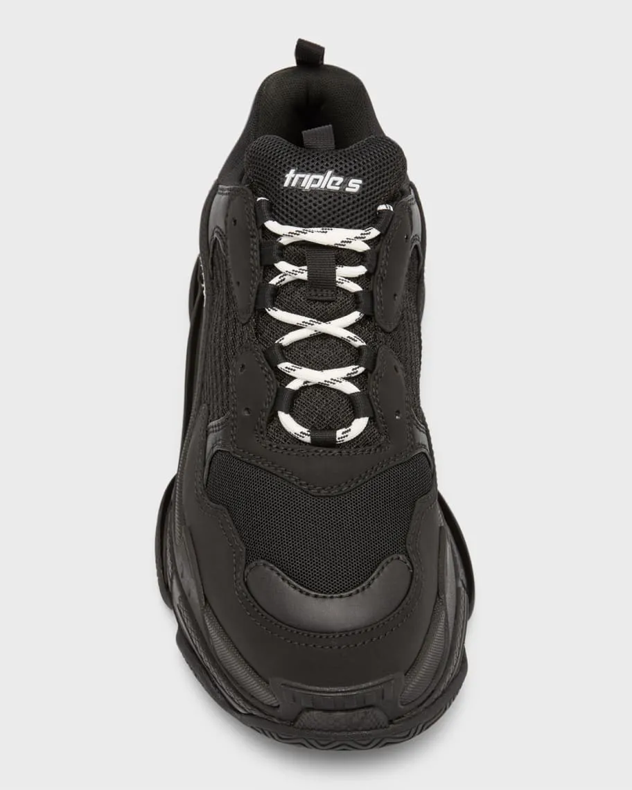 Balenciaga Men's Triple S Mesh Running Shoes