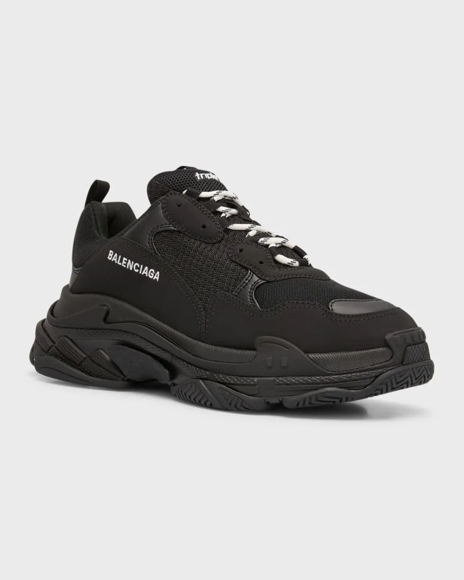 Balenciaga Men's Triple S Mesh Running Shoes