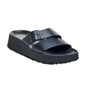 Birkenstock Almina Exquisite Platform Wedge in Black