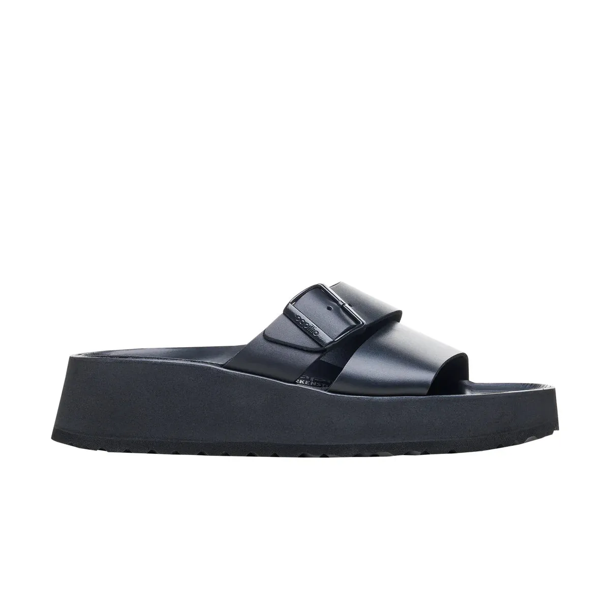 Birkenstock Almina Exquisite Platform Wedge in Black