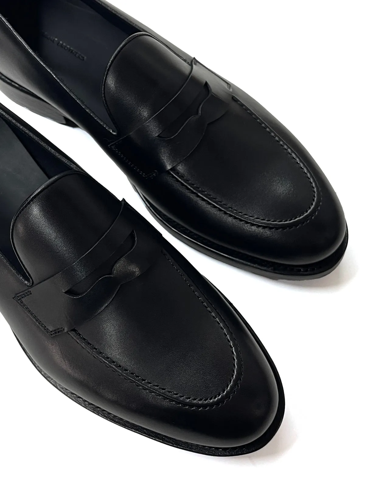 Black Box Calf Leather Flex Penny Loafer