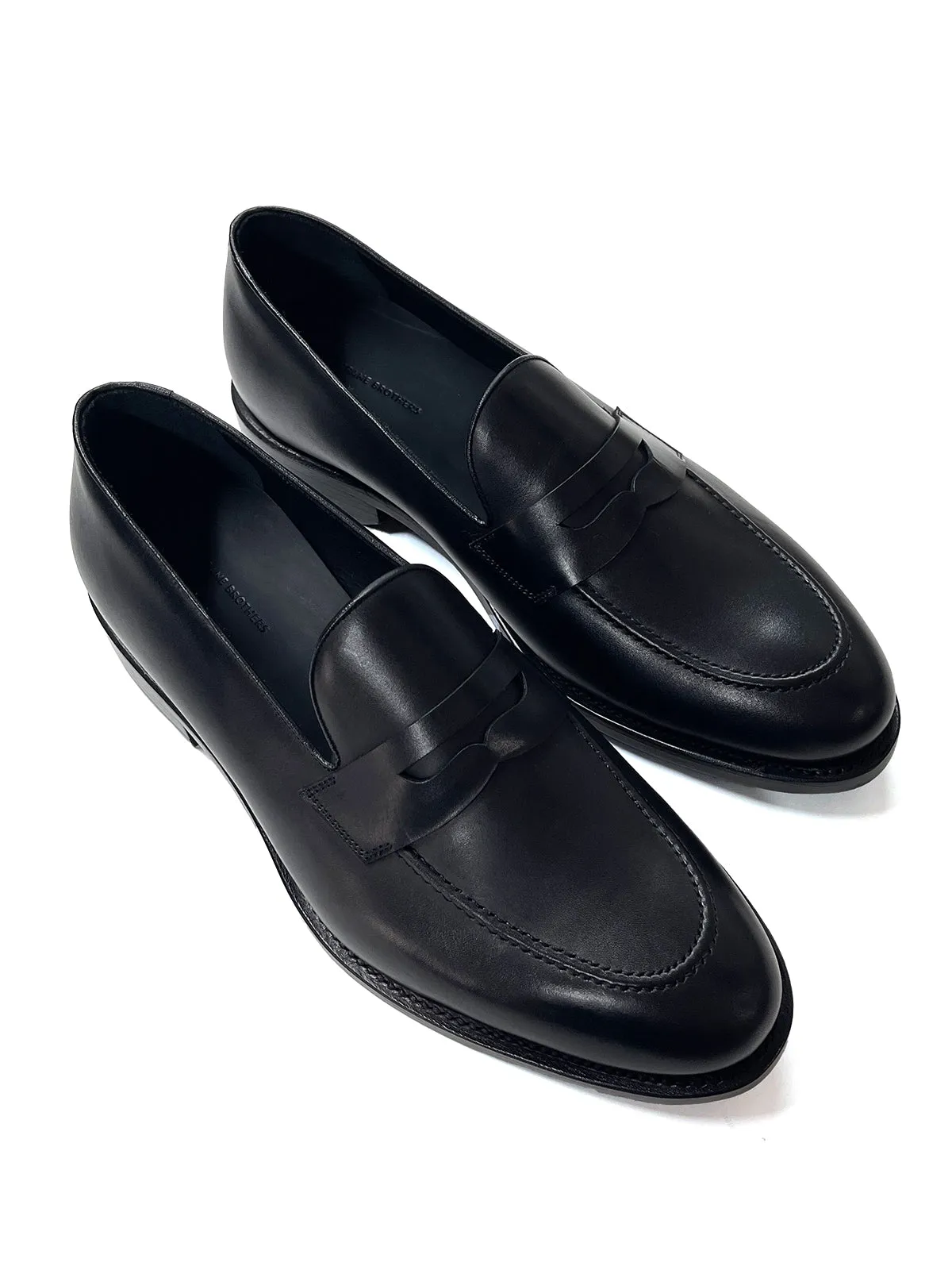 Black Box Calf Leather Flex Penny Loafer