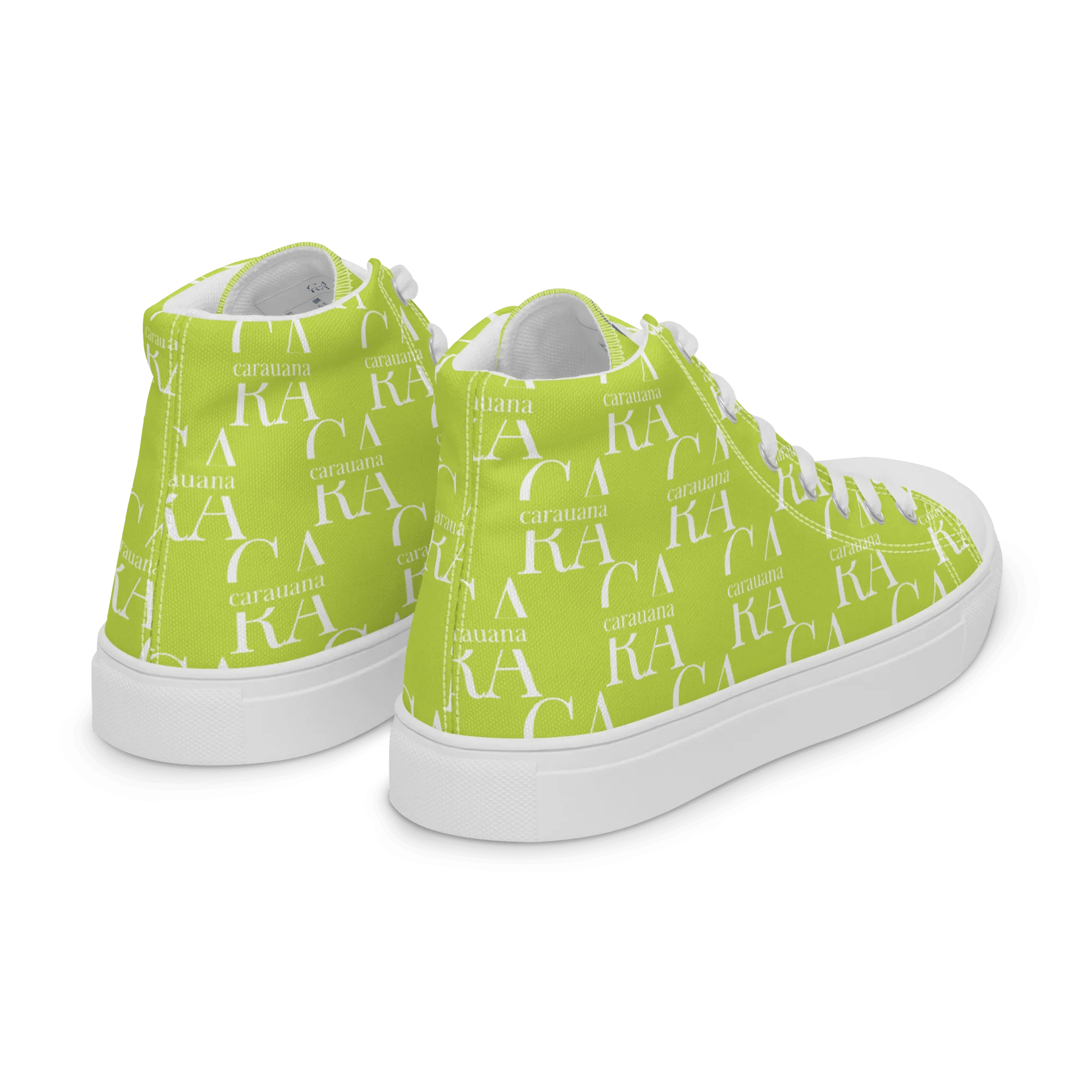 CARAUANA Hip Hop canvas shoes Lemon Branded