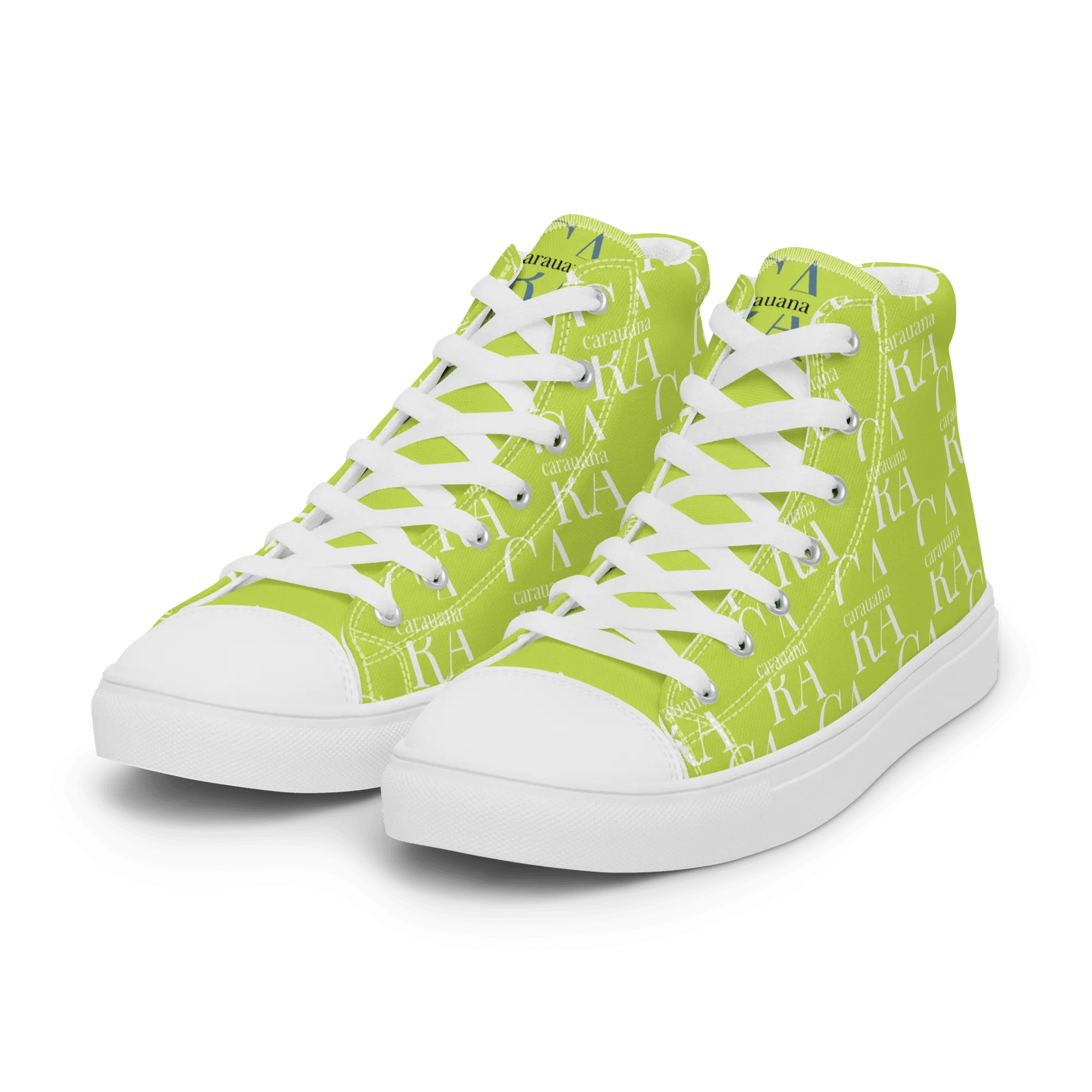 CARAUANA Hip Hop canvas shoes Lemon Branded