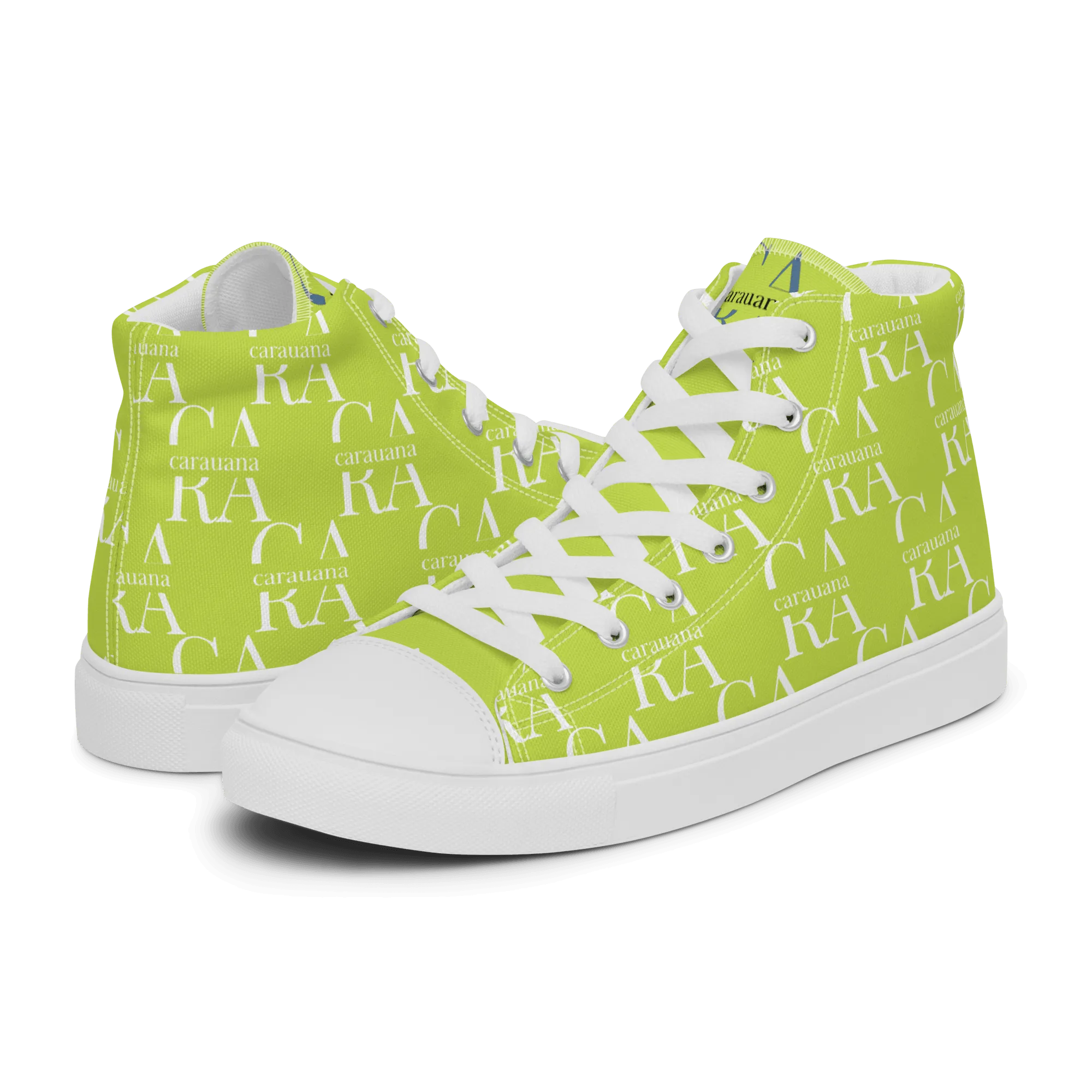 CARAUANA Hip Hop canvas shoes Lemon Branded