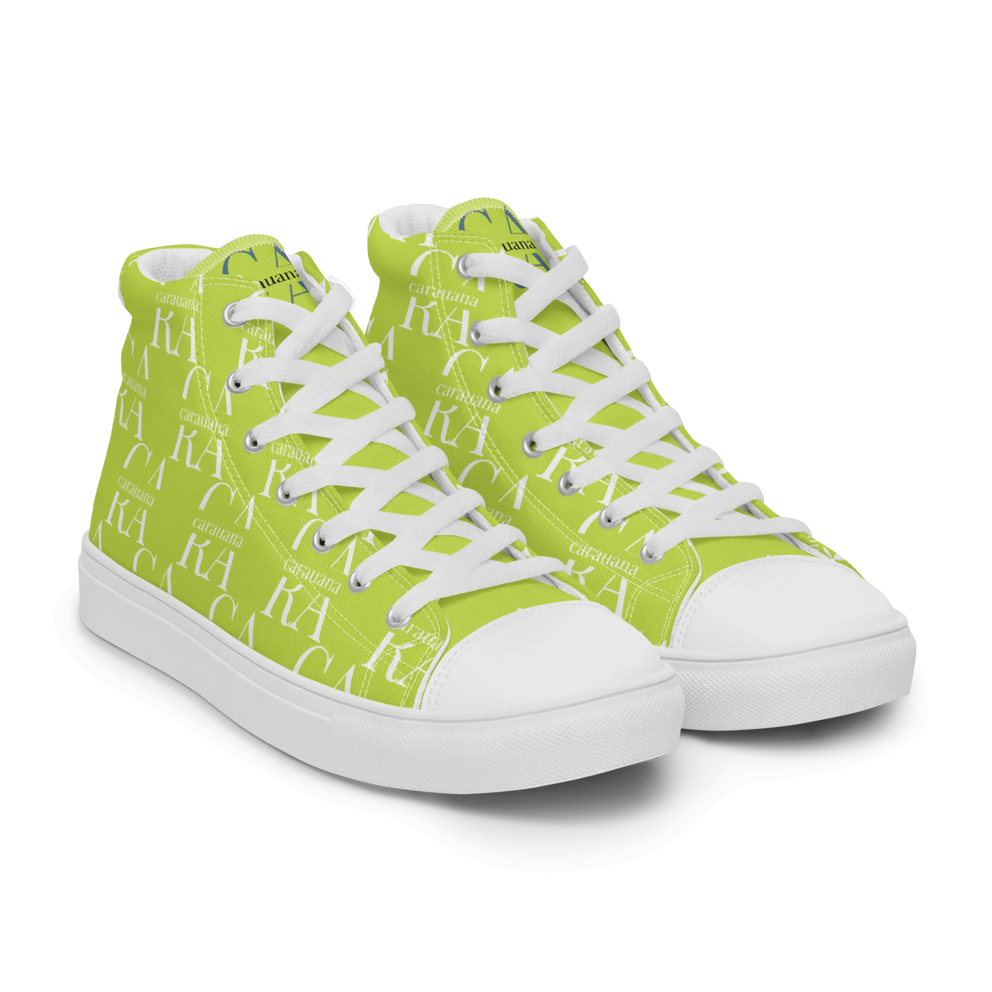 CARAUANA Hip Hop canvas shoes Lemon Branded