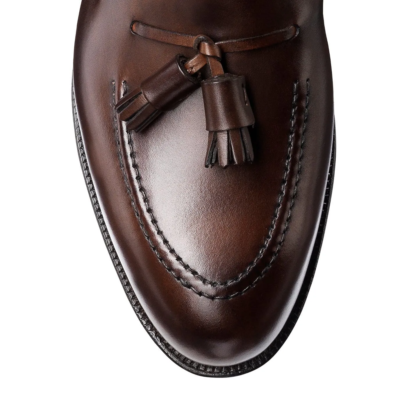 Cavendish Dark Brown Burnished Calf