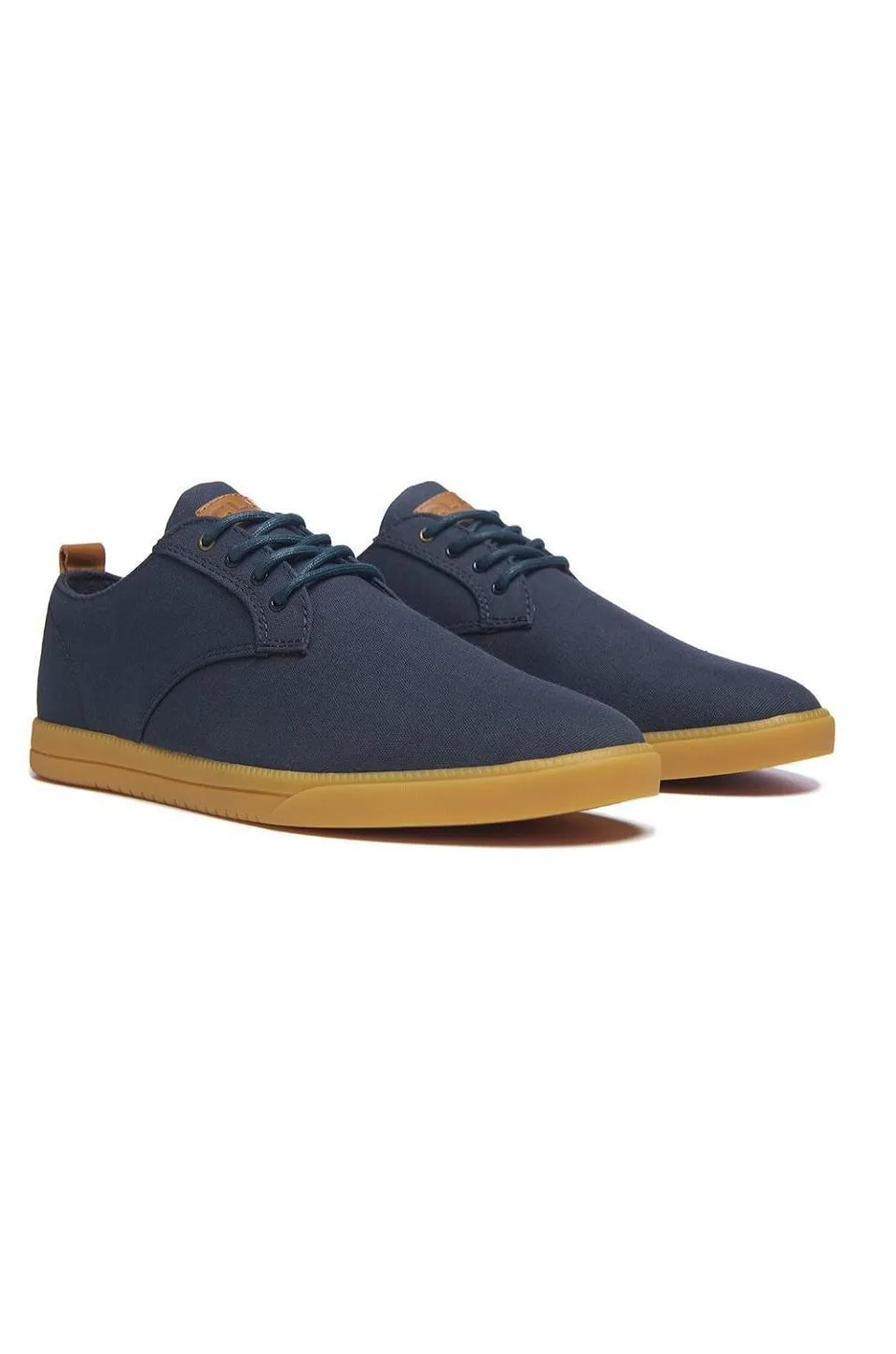 CLAE Ellington Textile Sneaker In Deep Navy Canvas