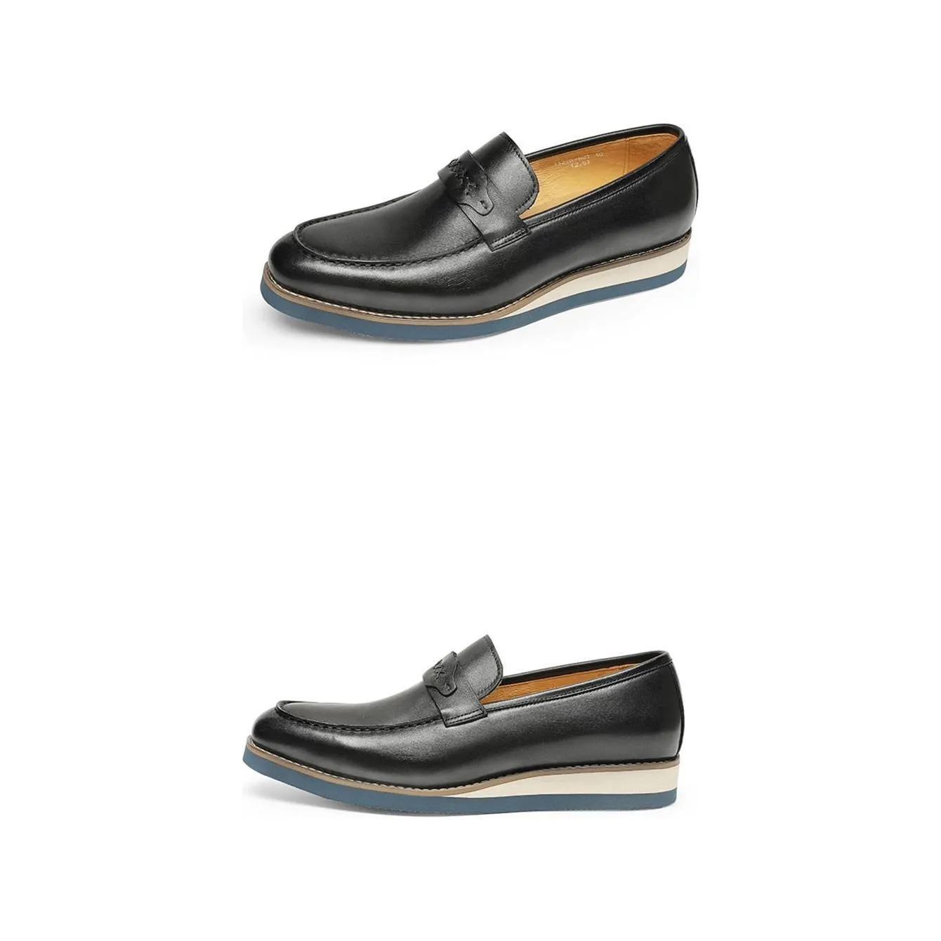 Distinguished Leather Exotic Business Wedding Slip-On Loafers