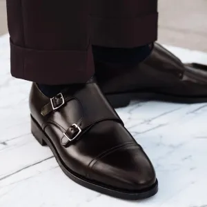 Double Monk strap shoes - black