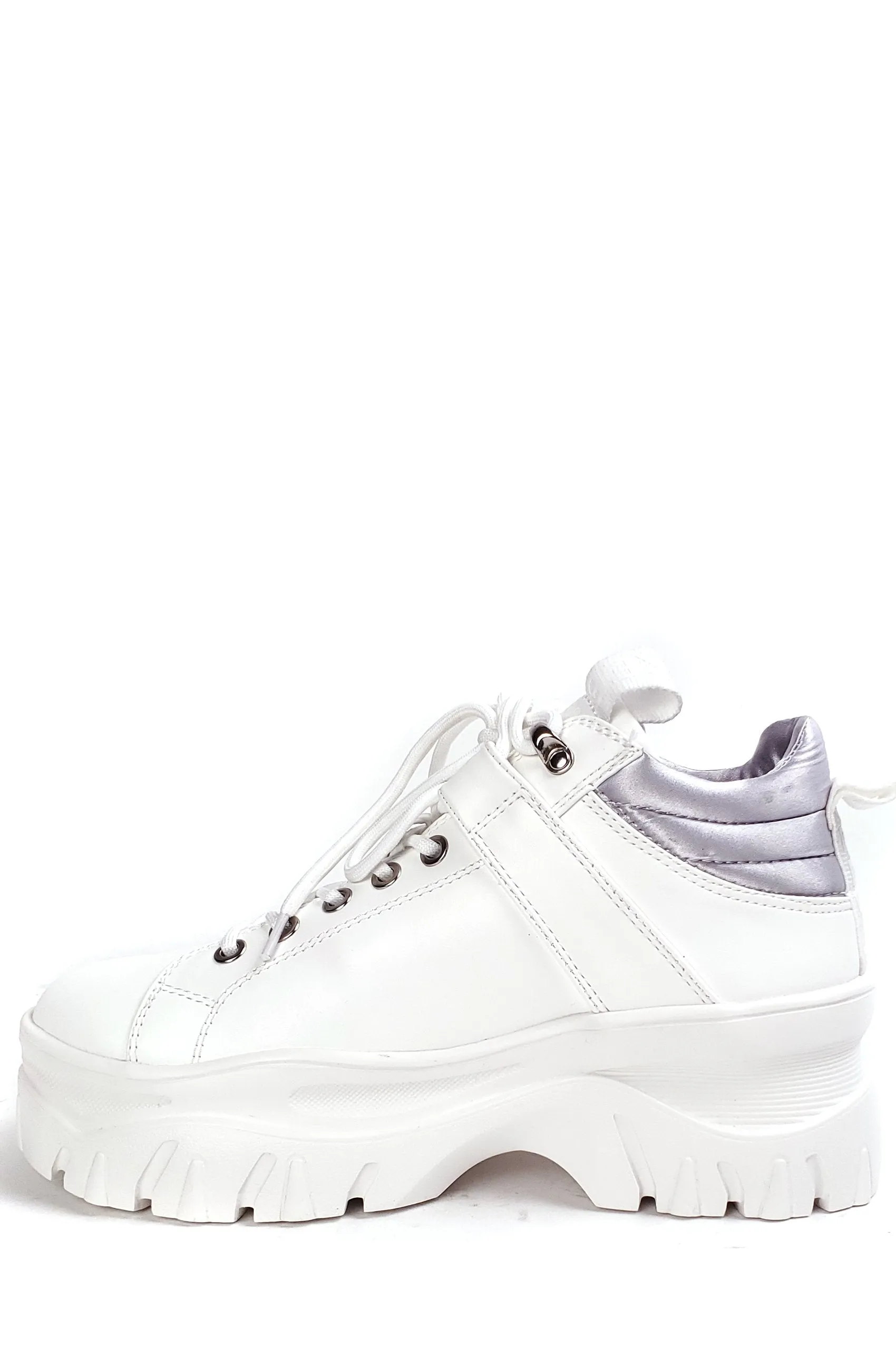 Fay White Vegan Leather