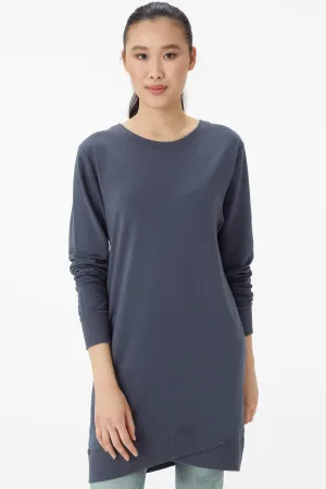 Flat Track Long Sleeve Sweatshirt Dress