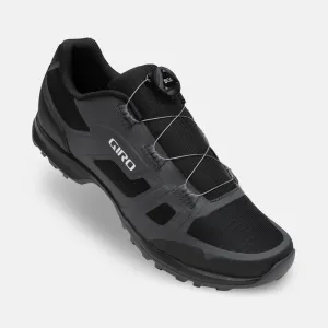 Giro Gauge BOA Bicycle Shoes Dark Shadow/Black 43