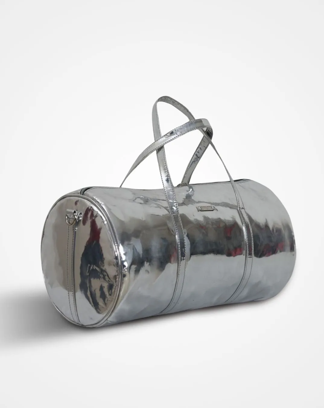 Glint Silver Magpie Tripper - Overnight Drum Bag