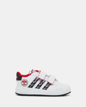 Grand Court Spiderman Infant White/Black/Red