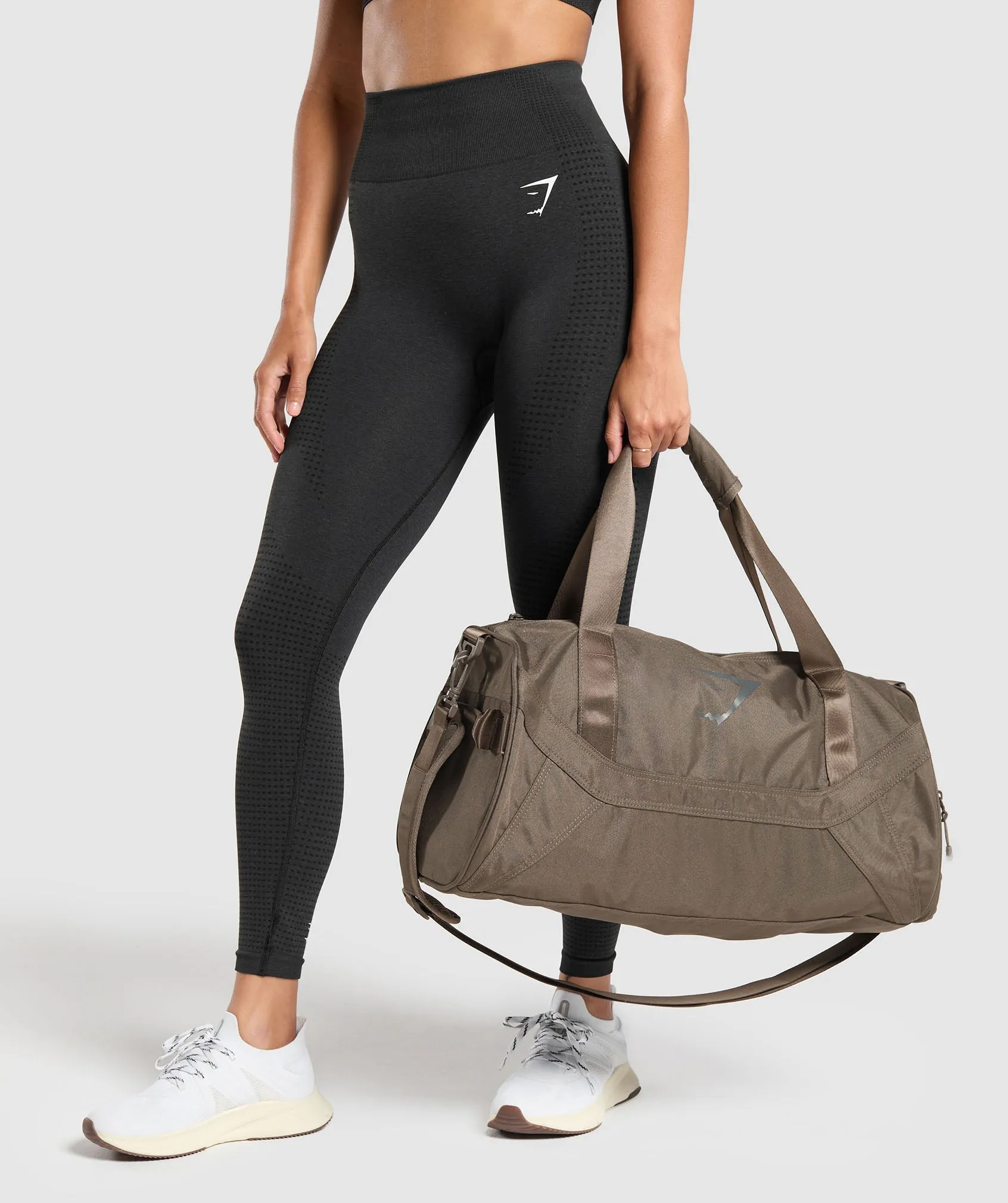 Gymshark Sharkhead Holdall - Camo Brown