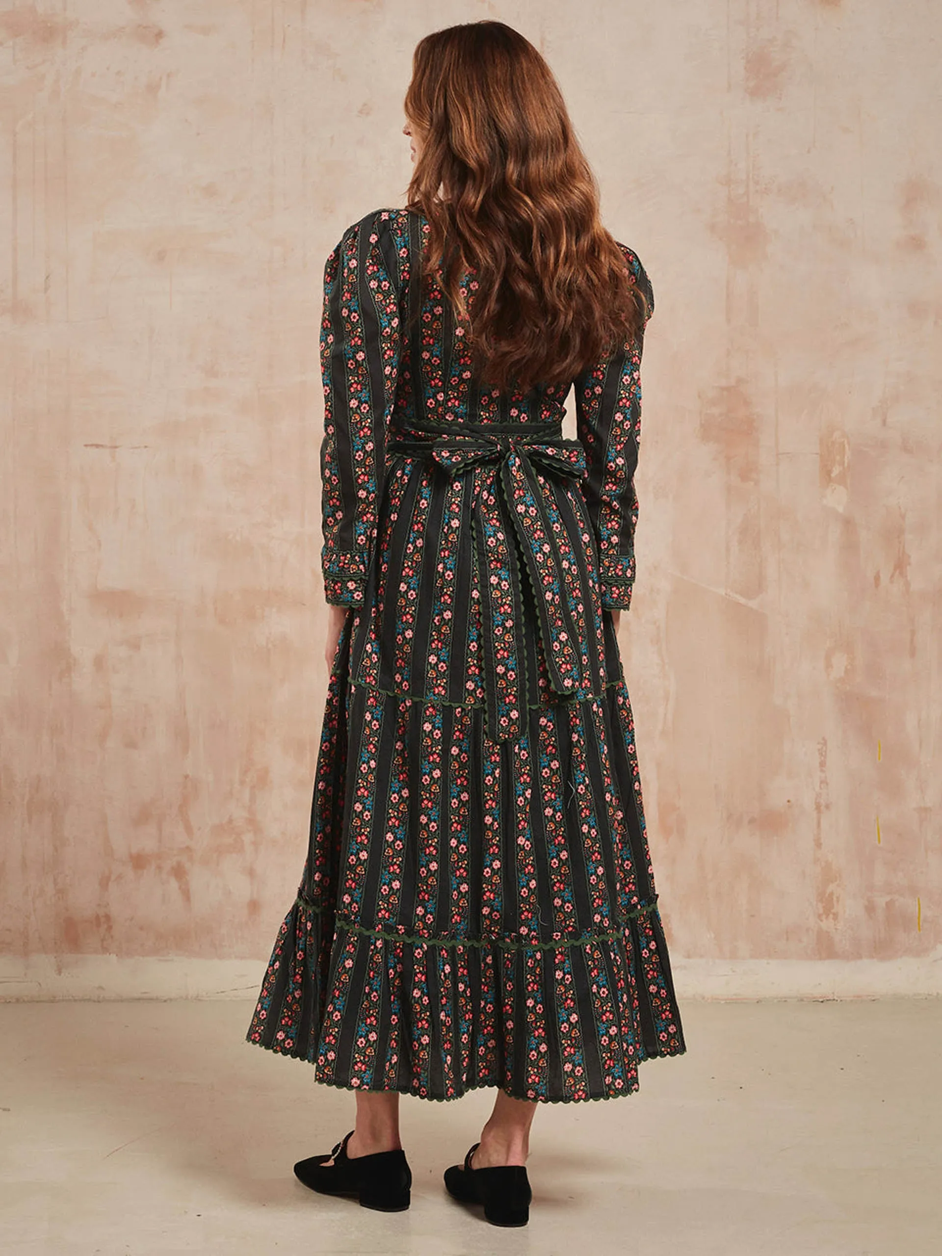 Haworth border Evelyn dress