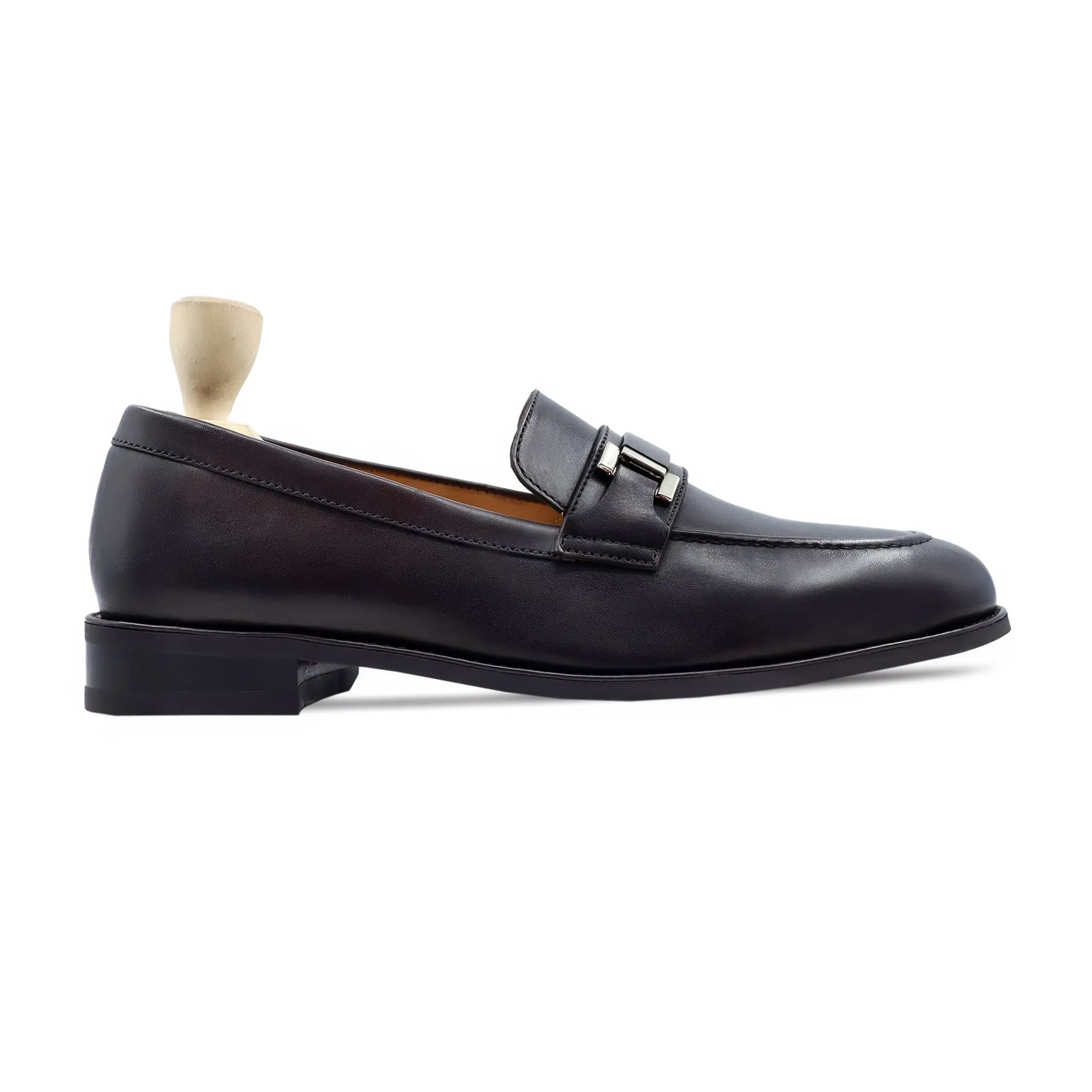 Howlite - Men's Dark Brown Calf Leather Loafer