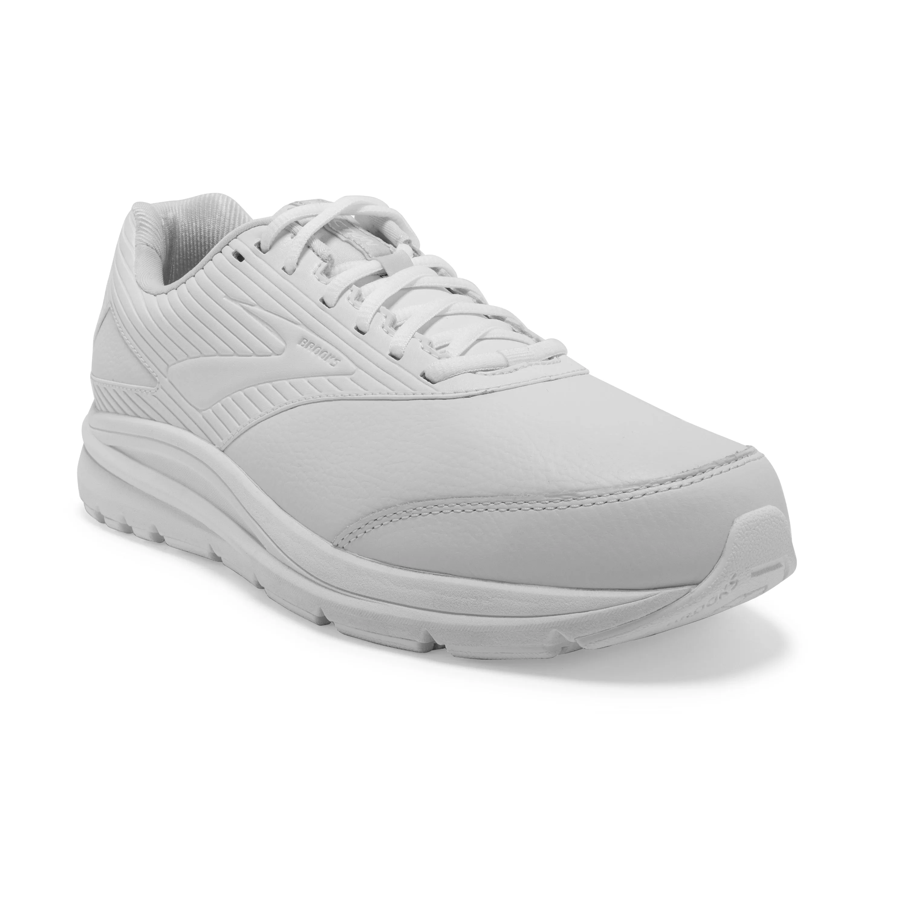 Men's Brooks Addiction Walker 2 Color: White/ White (EXTRA WIDE WIDTH)