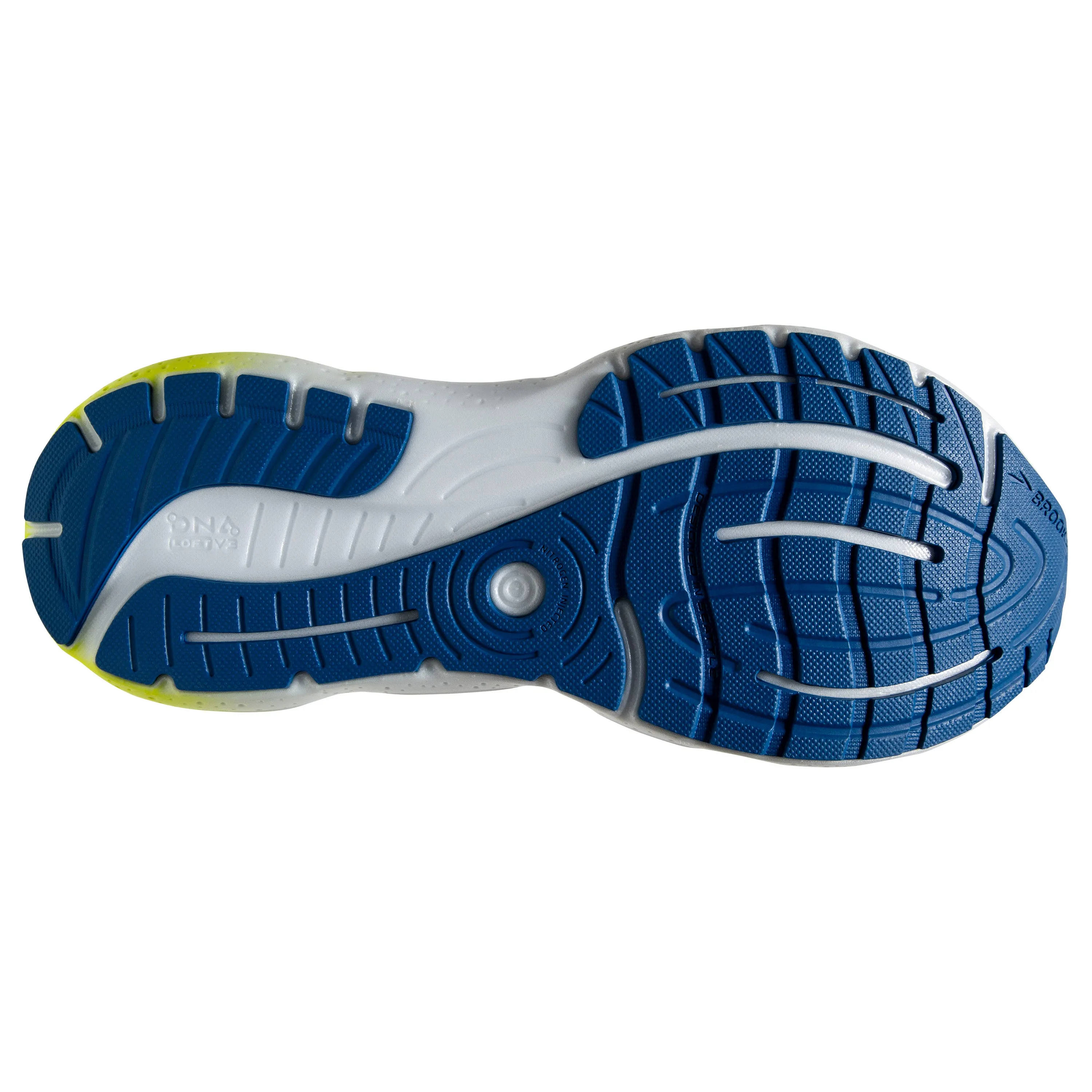 Men's Brooks Glycerin GTS 20 Color: Blue/Nightlife/White