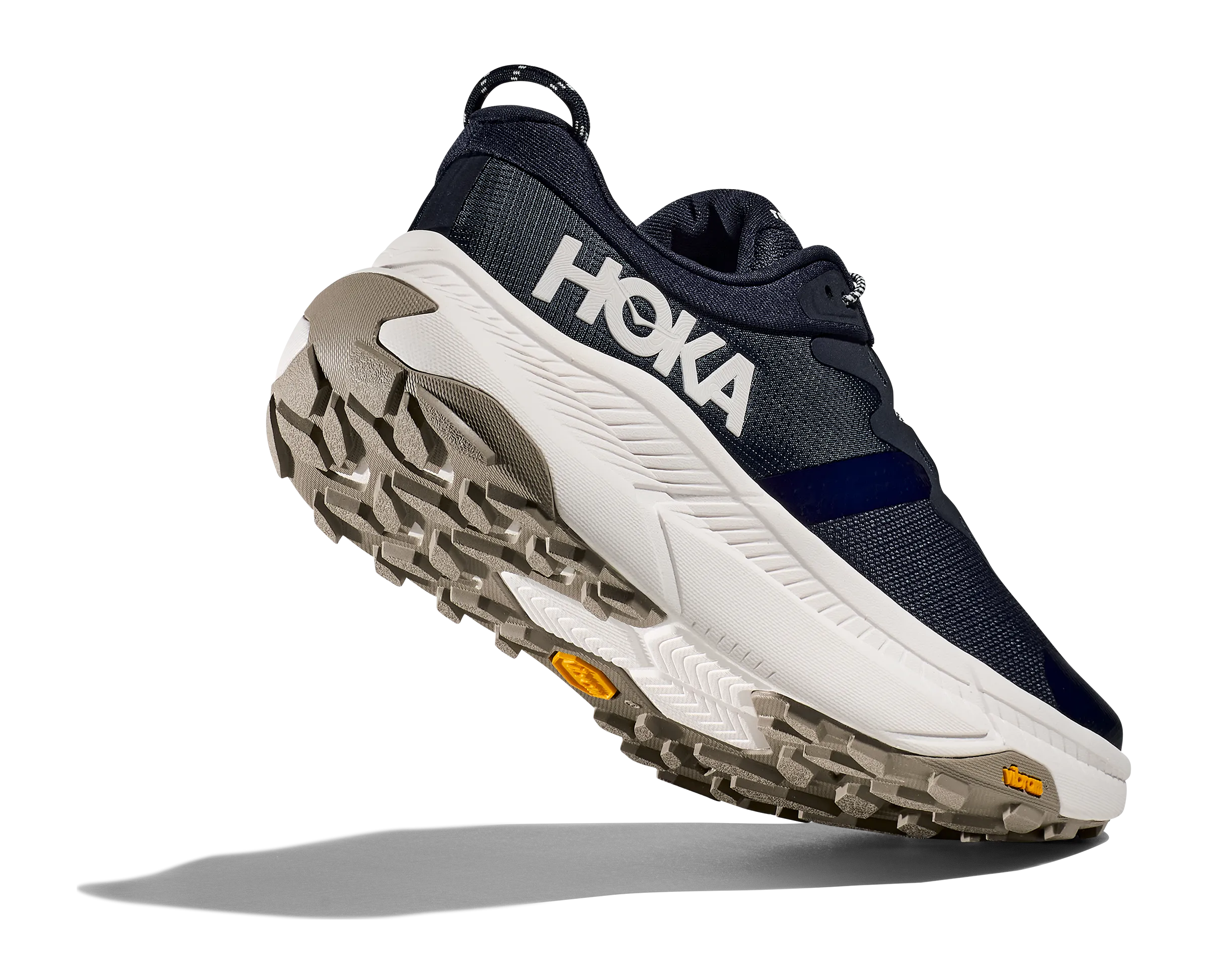 Men's Hoka Transport Color: Varsity Navy/ White (WIDE WIDTH)