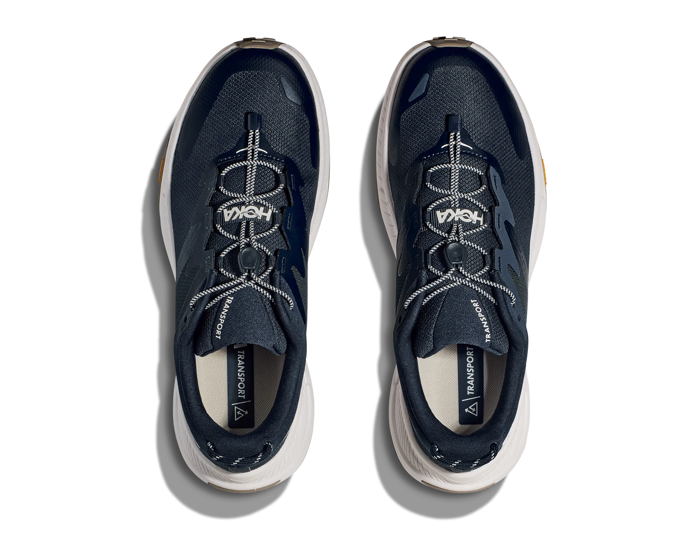 Men's Hoka Transport Color: Varsity Navy/ White (WIDE WIDTH)