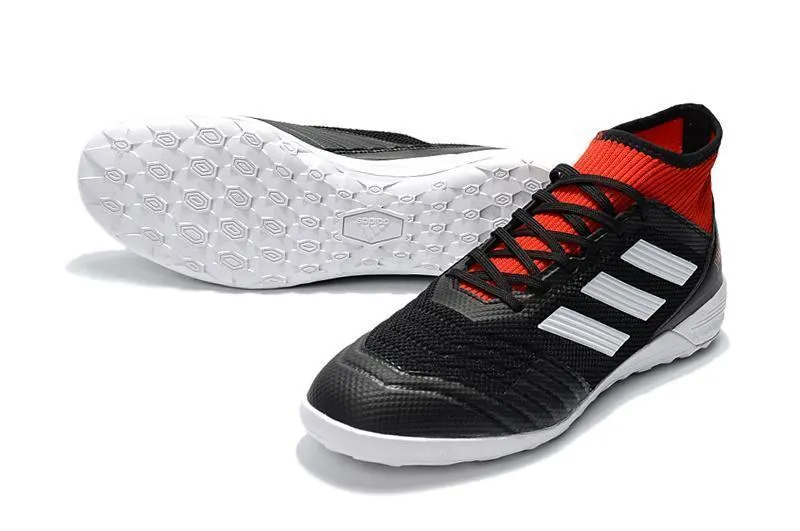 New Adidas Predator Tango 18  TF Soccer Cleats Shoes Black White Red