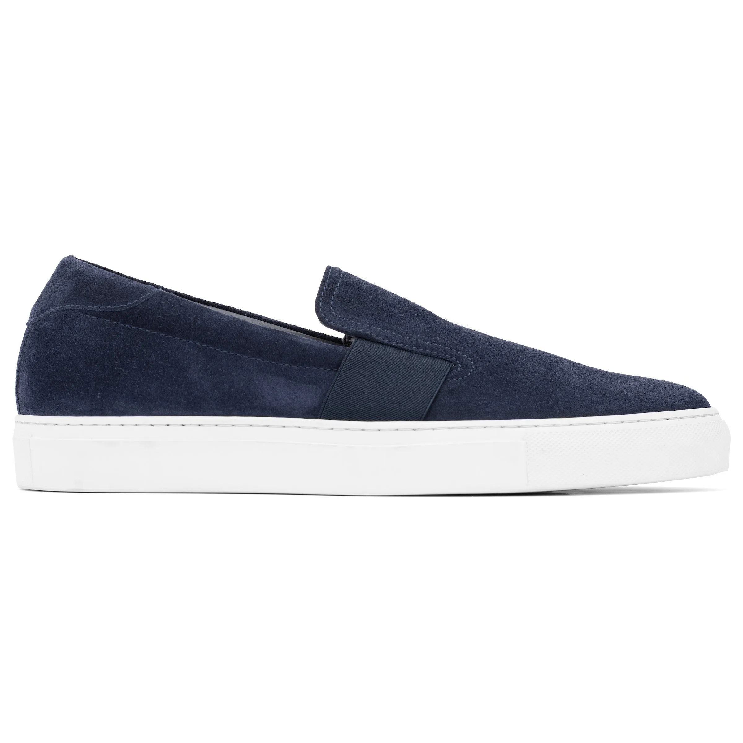 Newcastle Blue Suede Slip-On Sneaker