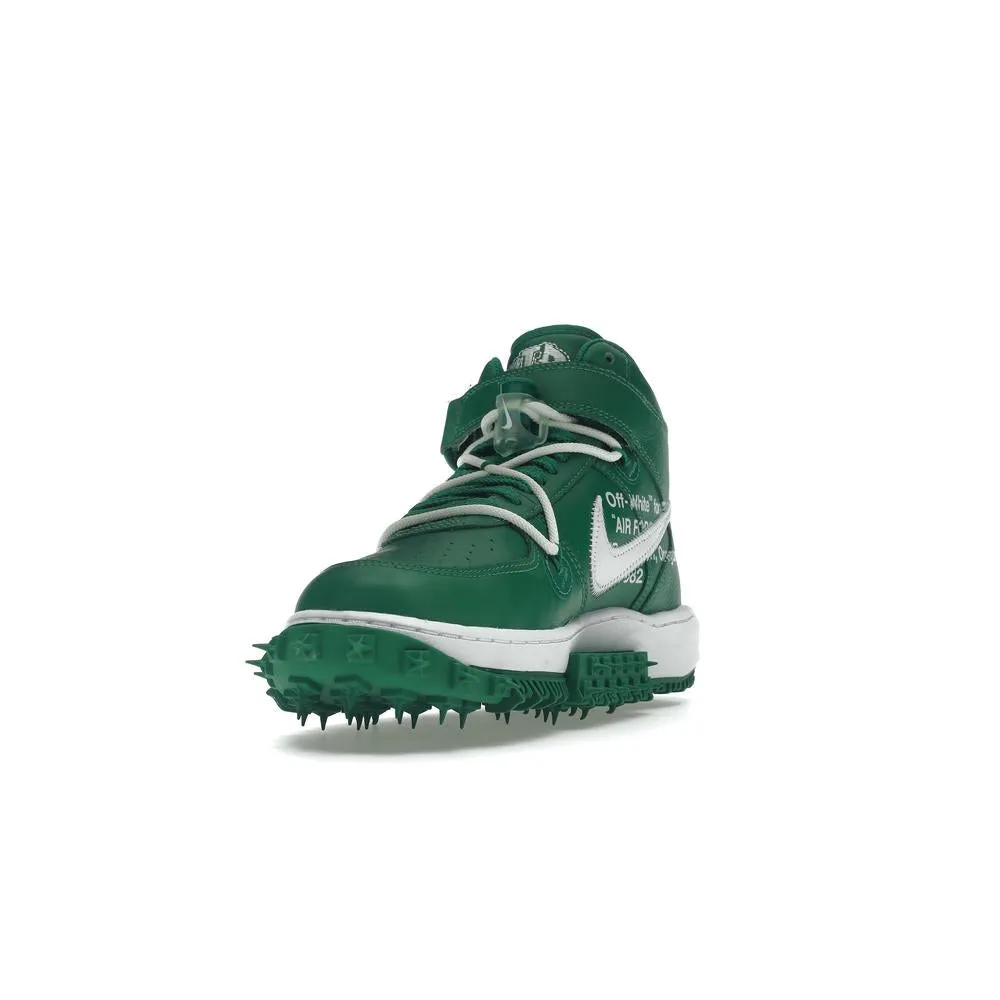 Off-White × Nike Air Force 1 Mid "Pine Green"