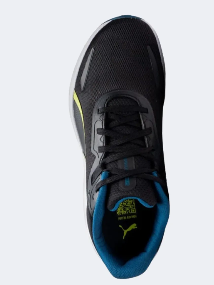 Puma Skyrocket Lite Men Running Shoes Black/Ocean/Lime