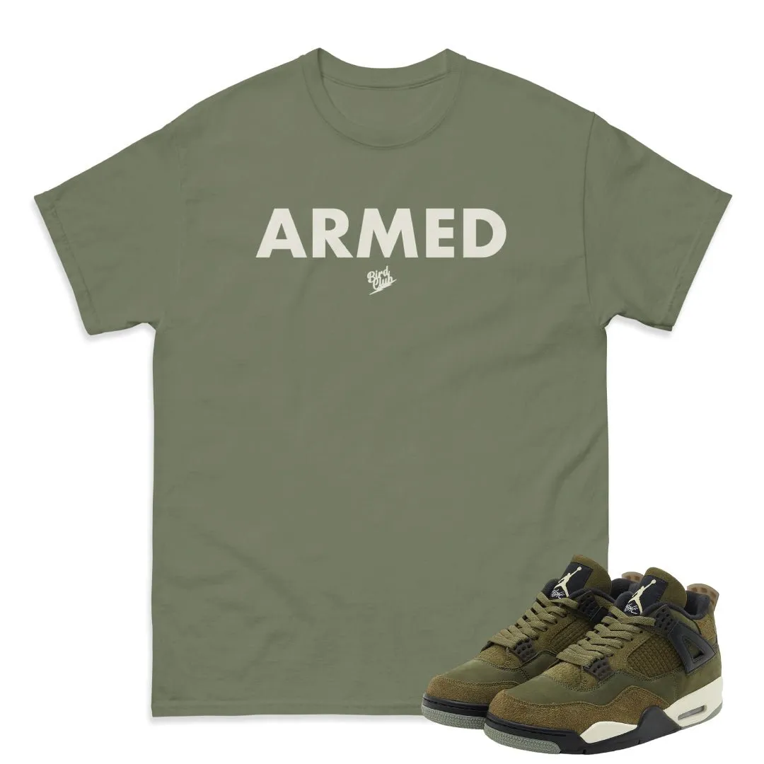 RETRO 4 CRAFT "MEDIUM OLIVE" ARMED SHIRT