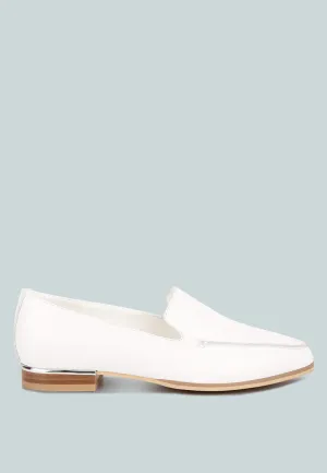 Richelli Metallic Sling Detail Loafers