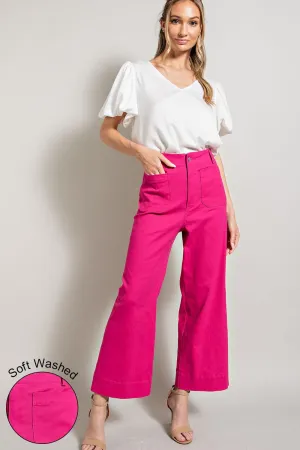 Sadie (soft wash wide leg jean)