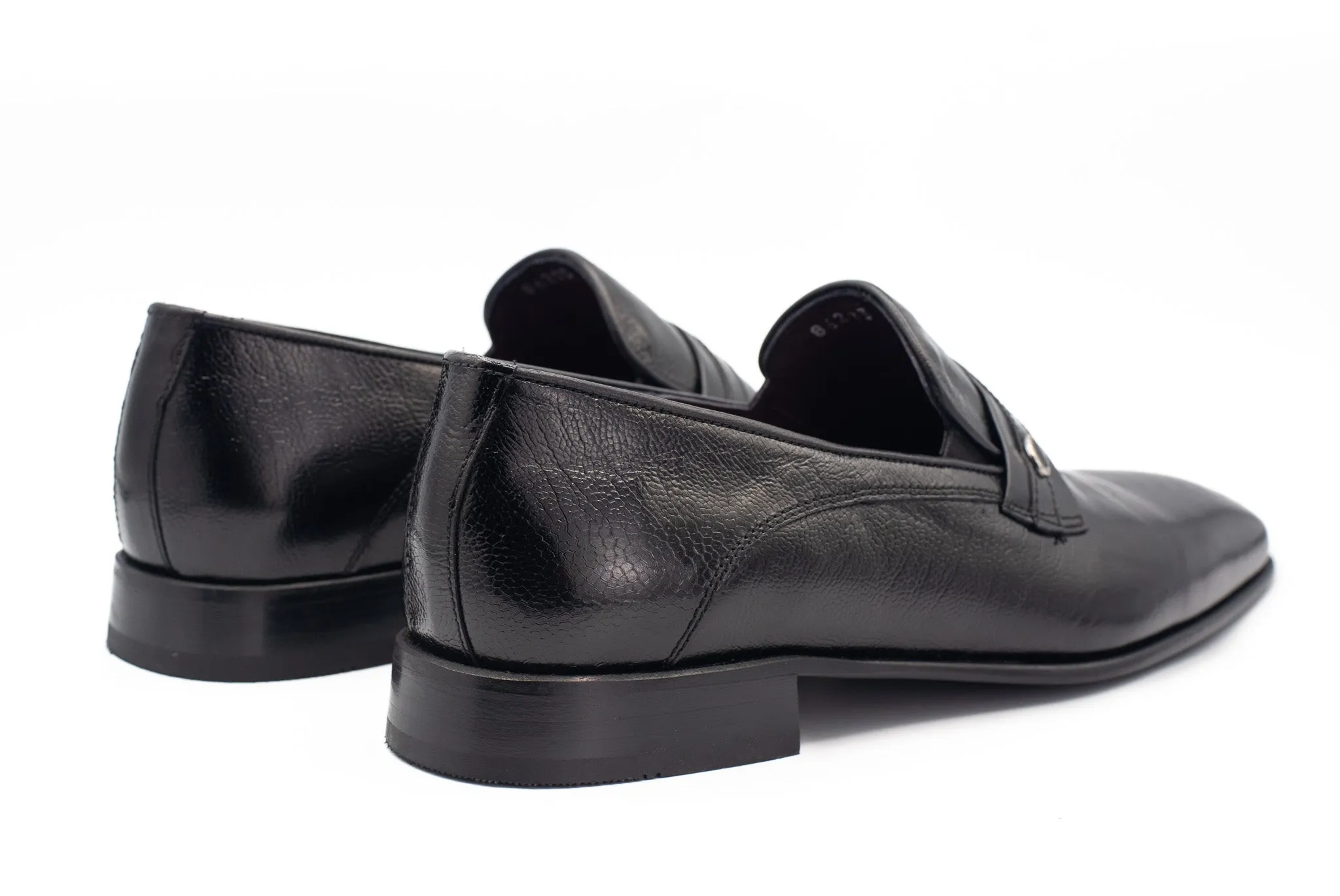 The Bangkok Black Penny Loafer Men Shoe