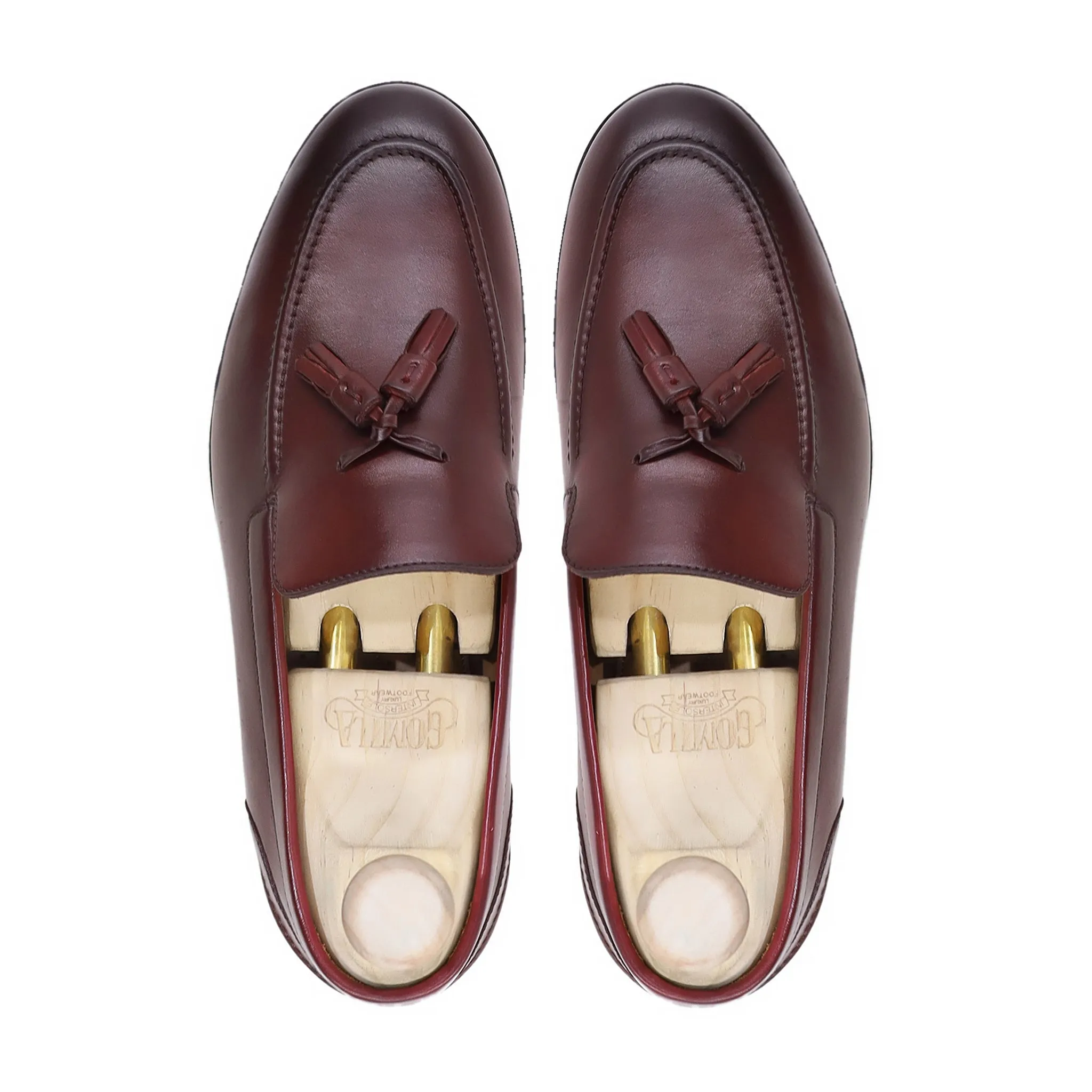 Winton - Men's Burnish Oxblood Calf Leather Loafer