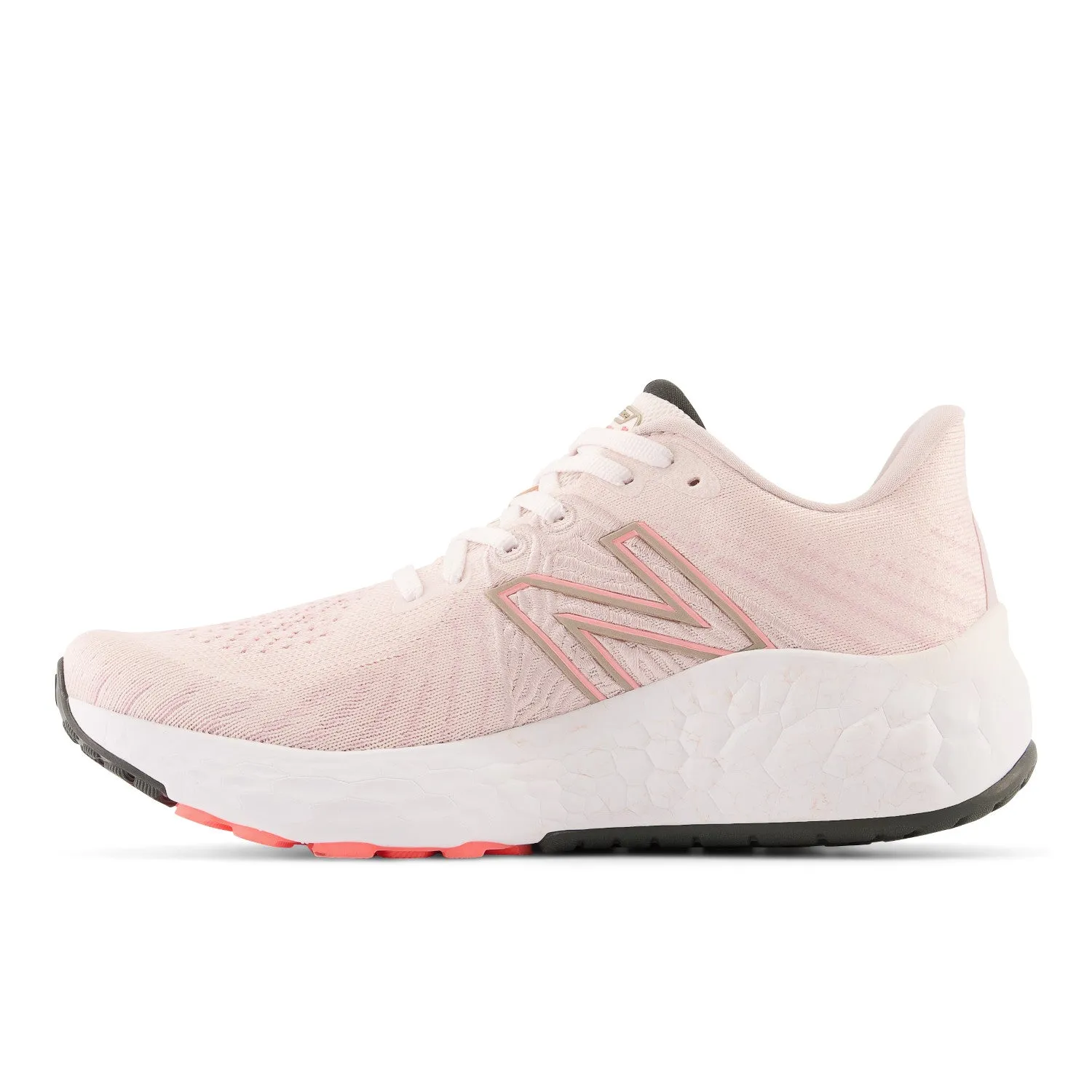 Women's New Balance Fresh Foam X Vongo v5 Color: Washed Pink with Grapefruit and Stone Pink