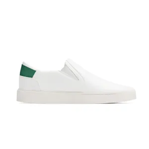 Women's Slip On | White-Jade